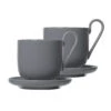 Blomus Ro Coffee Cup With Saucer 2-pack