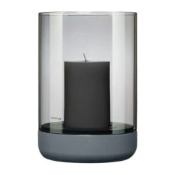 Blomus Calma Lantern With Block Candle Ø15 Cm