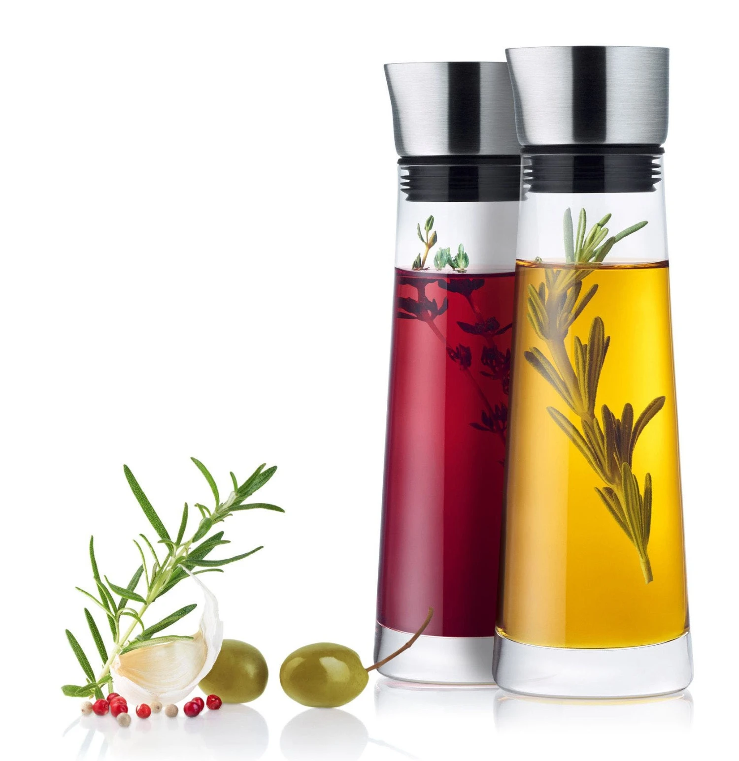 Blomus Alinjo Oil And Vinegar Glass Set 2 Blomus Alinjo Oil And Vinegar Glass Set - Image 2