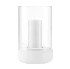 Blomus Calma Hurricane Lamp -Blomus Sales Store blomus calma hurricane lamp large medium lily white 1