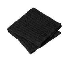 Blomus Caro Waffle Washcloths (Set Of 2) -Blomus Sales Store blomus caro waffle washcloth black