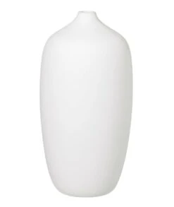 Blomus Ceola Ceramic Vase -Blomus Sales Store blomus ceola vase ceramic white 5x10 1 2
