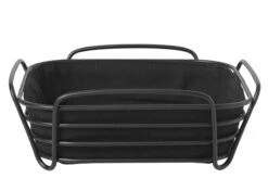 Blomus Delara Bread Basket -Blomus Sales Store blomus delara bread basket black large 1 1
