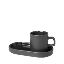 Blomus Pilar Espresso Mug With Tray Set -Blomus Sales Store blomus espresso mug with saucer 63714