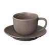 Blomus Kumi Stoneware Coffee Cups With Saucers (Set Of 2)