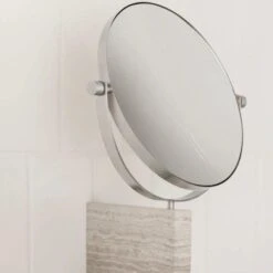 Blomus Lamura Marble Wall Mounted Vanity Mirror -Blomus Sales Store blomus lamura marble wall mounted vanity mirror 2