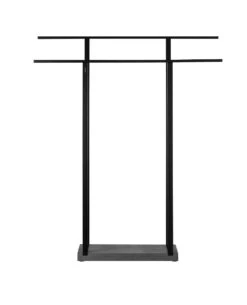 Blomus Menoto Towel Rack, Wide 7 Blomus Menoto Towel Rack, Wide -Blomus Sales Store blomus menoto towel rack wide black 3