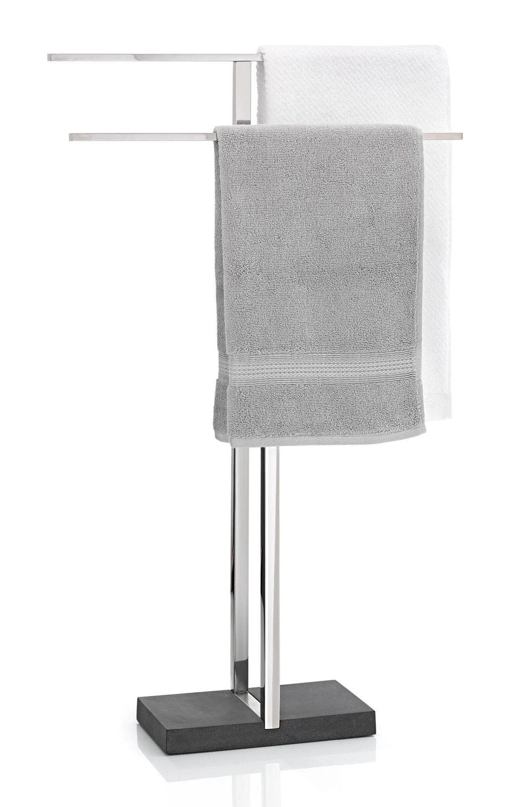 Blomus Menoto Towel Stand, Polished 1 Blomus Menoto Towel Stand, Polished