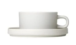 Blomus Pilar Tea Cups With Saucers (Set Of 2) -Blomus Sales Store blomus mio tea cups with saucers moonbeam 1