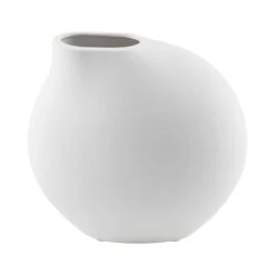 Blomus Nona Porcelain White Vase