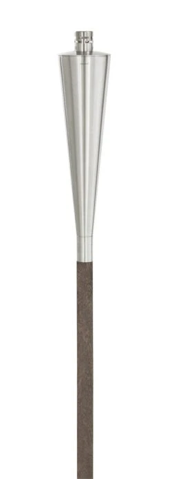 Blomus Orchos Torch With Beechwood Stake, Cone Style