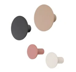 Blomus Ponto Wall Hooks (Set Of 4) -Blomus Sales Store blomus ponto wall hooks assorted colours mb cw no es 2