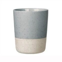 Blomus Sablo Ceramic Thermo Mugs (Set Of 2) -Blomus Sales Store blomus sablo ceramic thermo mugs stone