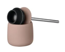 Blomus Sono Plunger With Decorative Holder -Blomus Sales Store blomus sono plunger with decorative holder 1