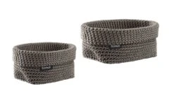 Blomus Tela Crochet Storage Basket Set -Blomus Sales Store blomus tela crochet storage basket set 97320 1