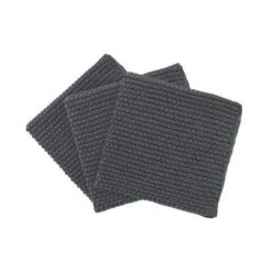 Blomus Wipe Perla Knitted Dish Cloths (Set Of 3) -Blomus Sales Store blomus wipe perla knitted dish cloths magnet